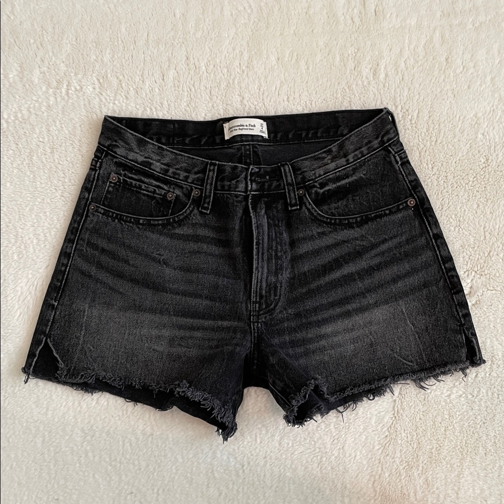 Abercrombie & Fitch Dark Wash Jean Shorts